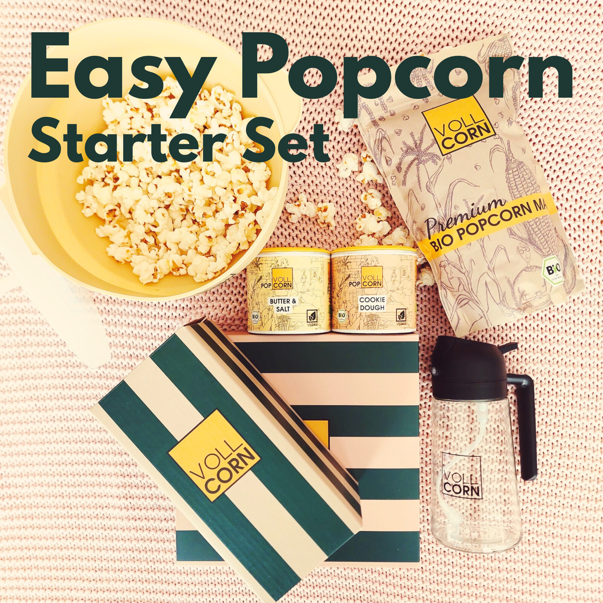 Easy Popcorn Starter Set - Neu