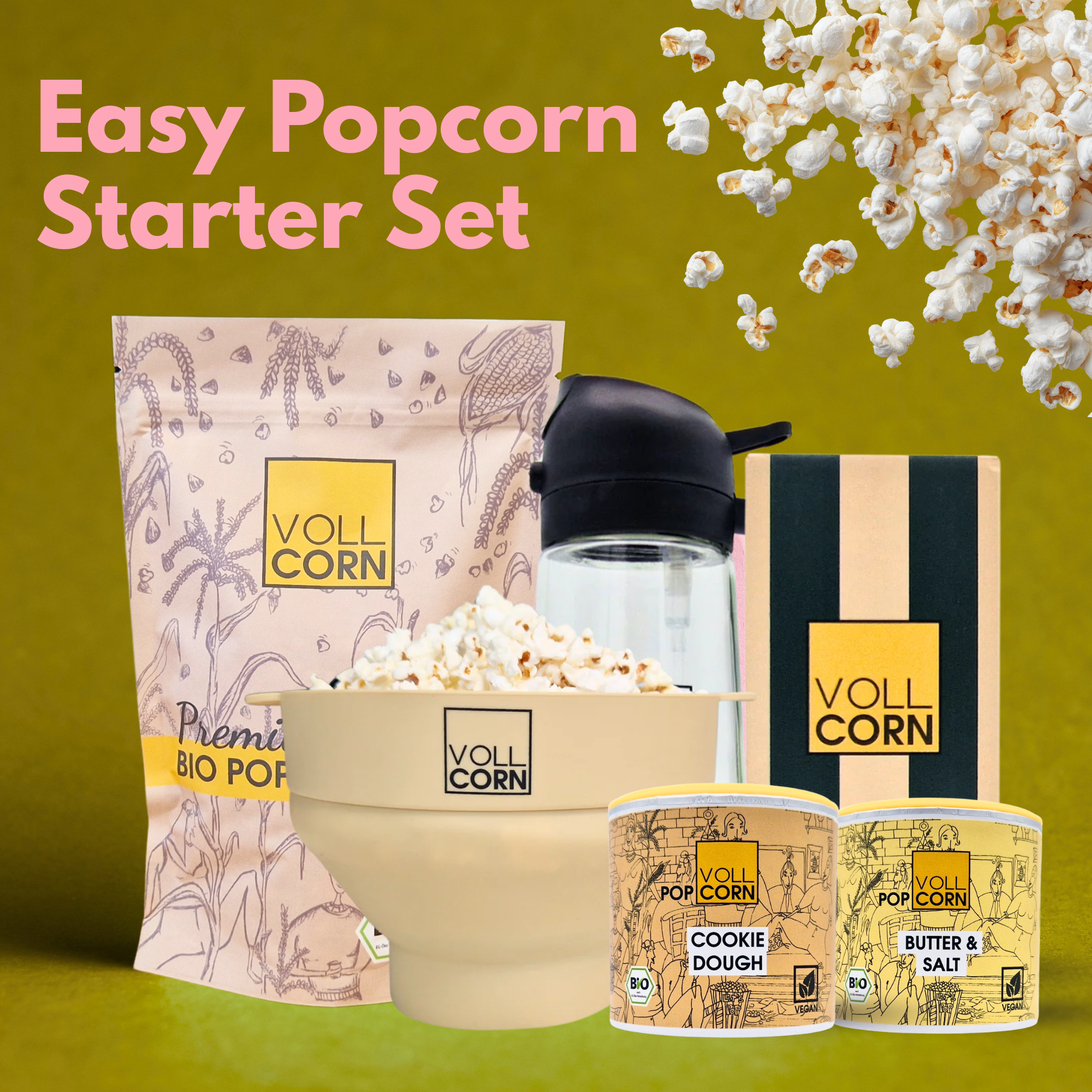 Easy Popcorn Starter Set - Neu