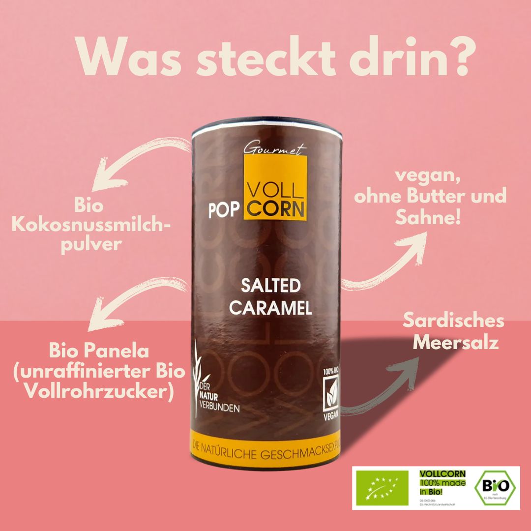 Popcorn Veredelung - Gourmet Salted Caramel