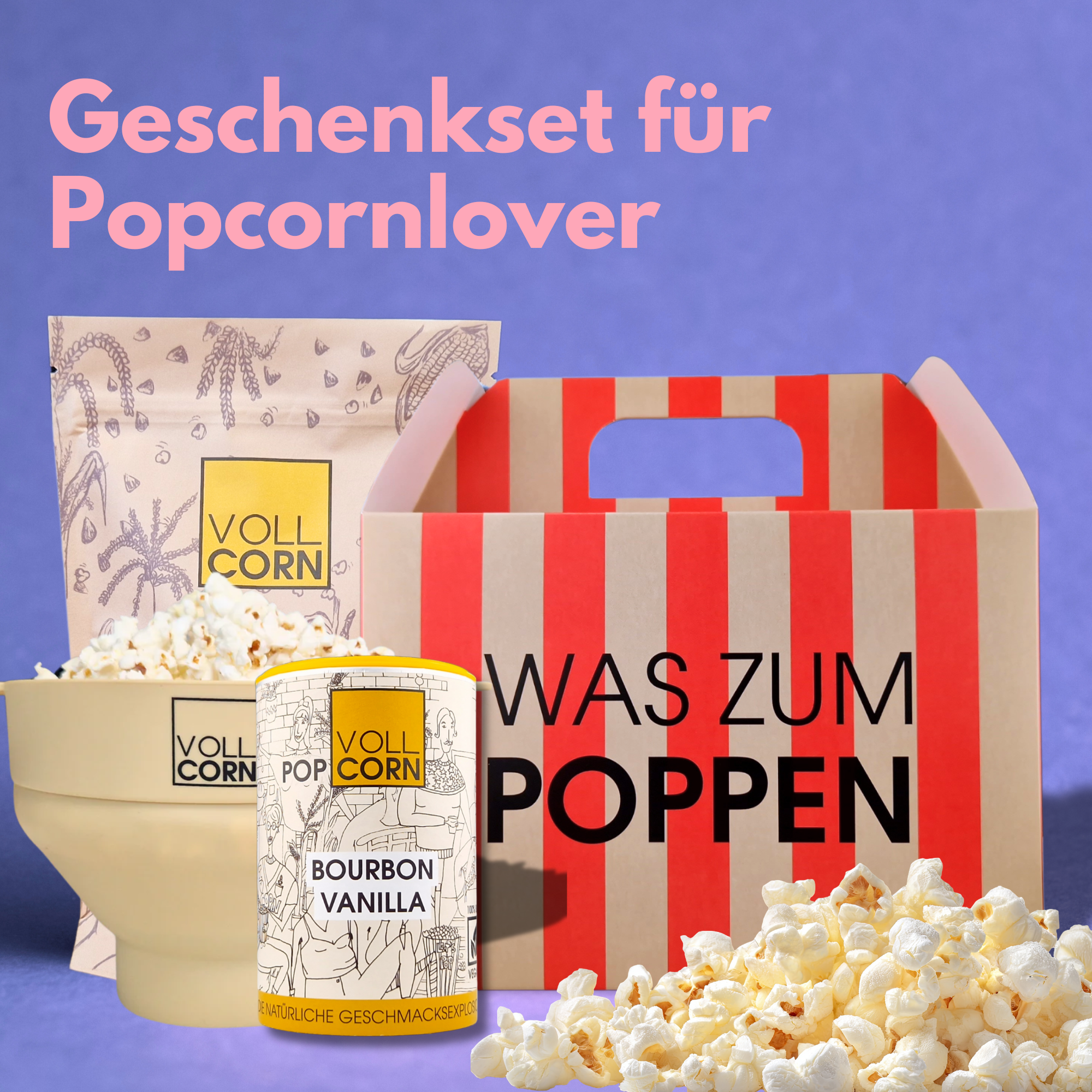 wie popcorn aufbewahren Was zum Poppen Set