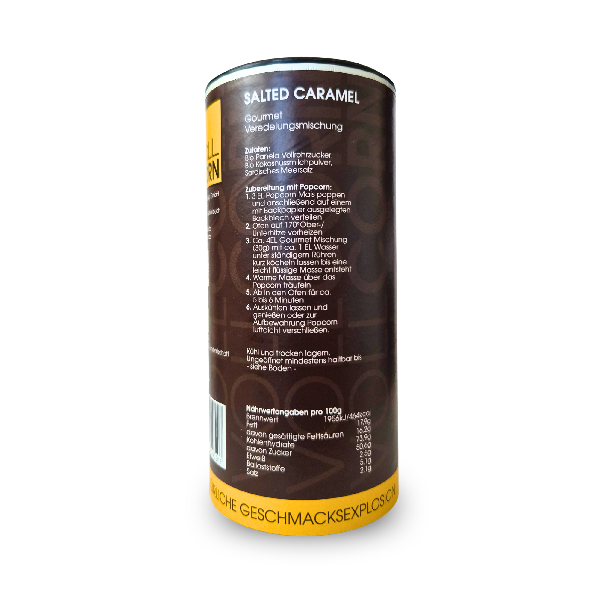 Popcorn Veredelung - Gourmet Salted Caramel