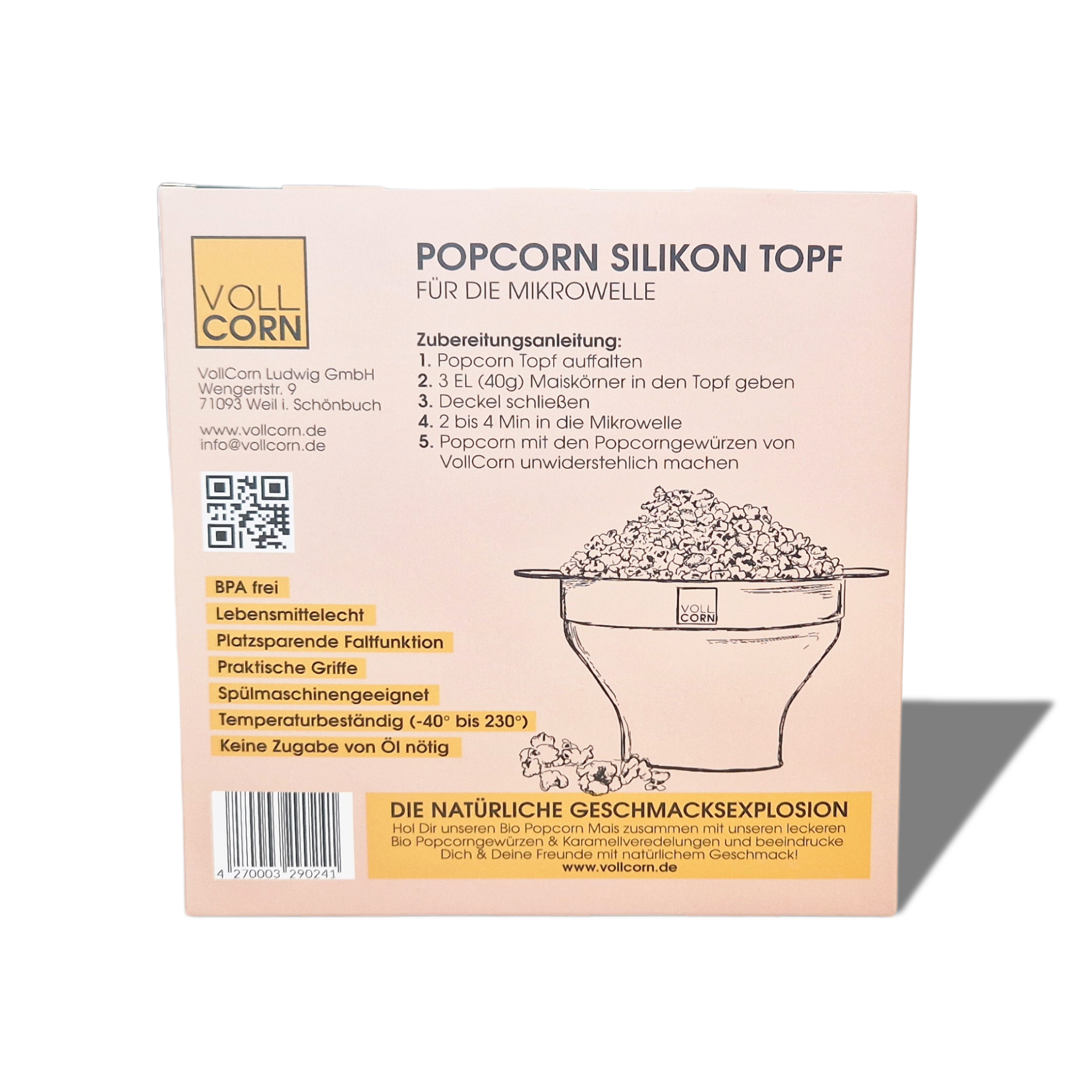 Easy Popcorn Starter Set - Neu