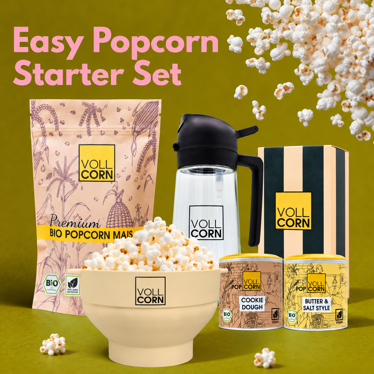 Easy Popcorn Starter Set